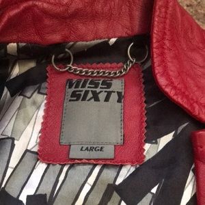 Miss Sixty Vintage Leather Jacket